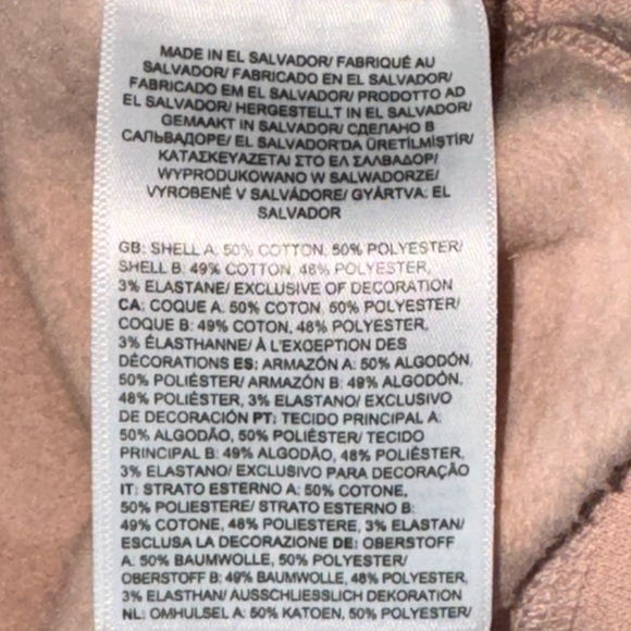 The North Face Women’s XS Peach Heritage Patch Crew Neck Sweatshirt Pullover - Picture 6 of 6